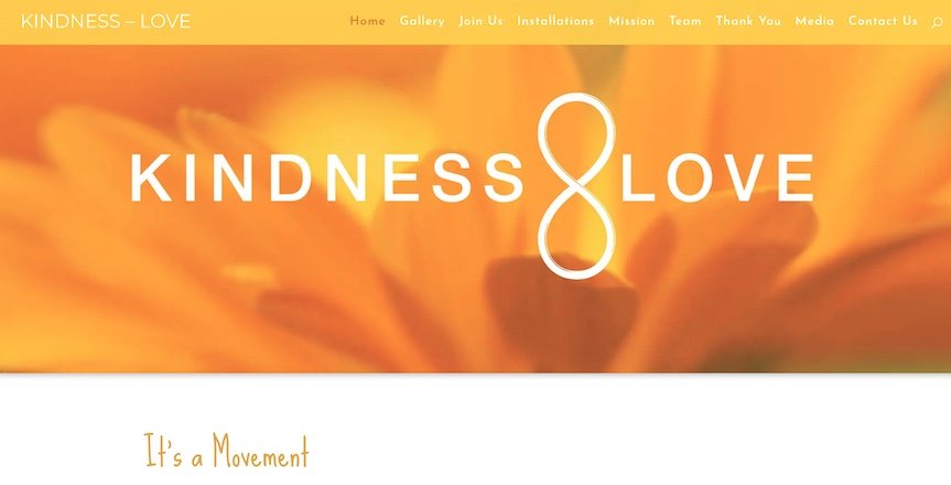 Kindness+Love Website 2020 by Amalam Media