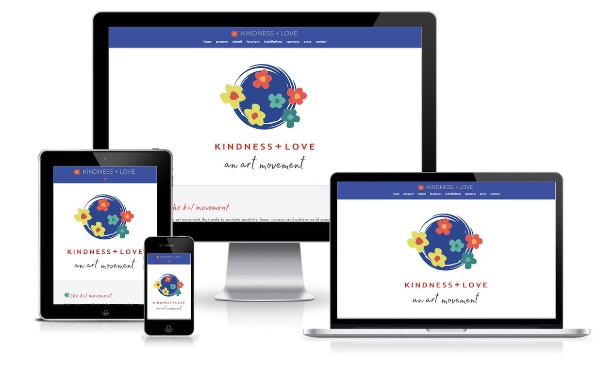 Kindness+Love Website by Amalam Media